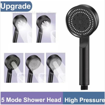 5 Modes Shower Head High Pressure Showerhead Portable Filter Rainfall Faucet Tap Bathroom Bath Home Innovative Accessories