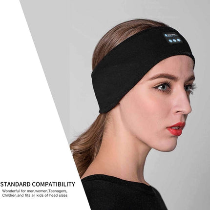 Bluetooth Sports Headband Headphones Ultra-Thin HD Stereo for Workout, Travel, Meditation