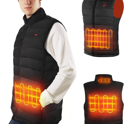 Heated Vest for Men with Battery Pack Included, Warming Men'S Heated Vest Electric, Lightweight Heated Jacket