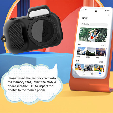 Retro Mini Camera with Screen Indoor Home Outdoor 1080P HD Portable Very Small Camera Video Support Holiday Gifts