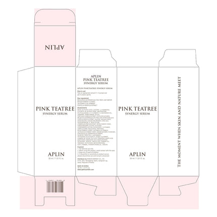 Pink Tea Tree Synergy Serum 30Ml/Skin Moisturizer/Facial Moisturizers/1.01 Fl. Oz, CICA, Hyaluronic Acid and Niacinamide, Korean Skin Care, Hydrating