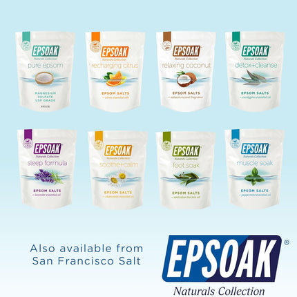 Fine Grain Dead Sea Salt for Bath & Soaking – 19 Lbs, Fast-Dissolving, 100% Pure & Natural, Unscented, Skin-Nourishing Bulk Sea Salt