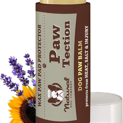 Pawtection Balm for Dogs, Dog Paw Protector, Moisturizing Dog Paw Balm for Dry, Cracked Pad, Protects Paw from Extreme Weather, Paw Lotion for Allergies & Itching (0.15 Oz Stick)