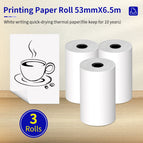 3Rolls 53Mm Paper