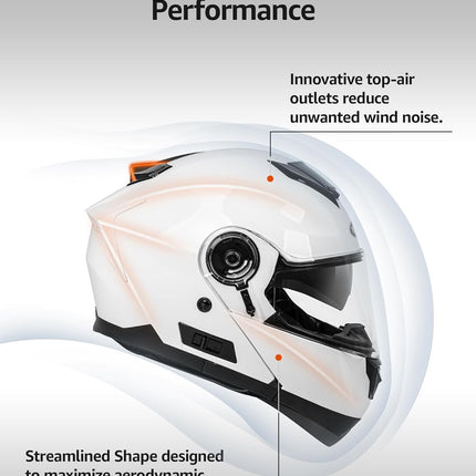 Modular Motorcycle Helmets, DOT Approved Full Face Motorcycle Helmet with Flip up Dual Visor, Helmets for Adults Men Women Helmets for Street Scooter ATV E-Bike - YM-926