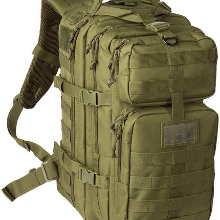 Bravo Backpack - Large Military Hiking Backpack 34L - Waterproof Heavy-Duty Molle Hunting Bag for Men - Tactical Rucksack Daypack - Hydration Pack Compatible for Running, Cycling - (Olive Drab)