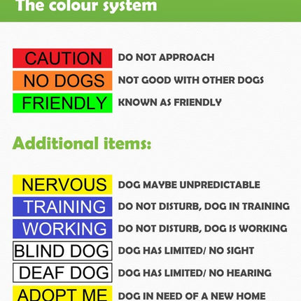 Deaf Dog White Warm Dog Coats S M M L L XL Waterproof Reflective Fleece Lined Prevents Accidents by Warning Others of Your Dog in Advance (M-L Back 17" (43Cm)