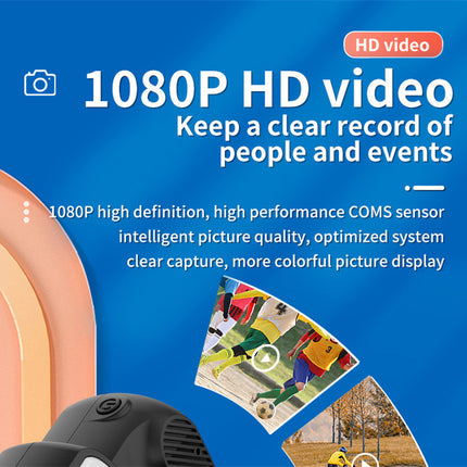 Retro Mini Camera with Screen Indoor Home Outdoor 1080P HD Portable Very Small Camera Video Support Holiday Gifts