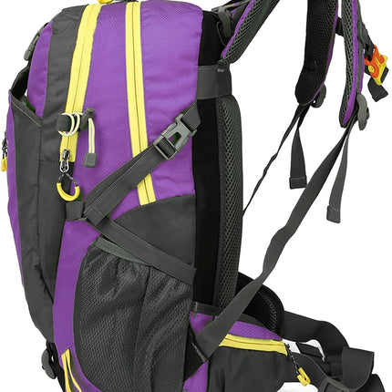 Hiking Backpack, 40L Waterproof Travel Backpack, Lightweight Hiking Backpack for Women Men, Hiking Daypacks for Camping, Travel, Climbing