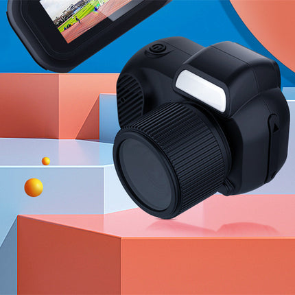 Retro Mini Camera with Screen Indoor Home Outdoor 1080P HD Portable Very Small Camera Video Support Holiday Gifts